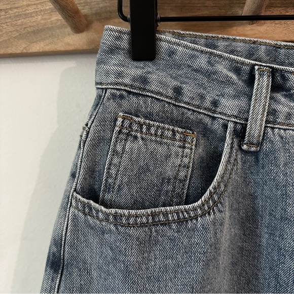 PRINCESS POLLY | Women’s Light Wash Denim Skirt size 6 - Picture 10 of 12